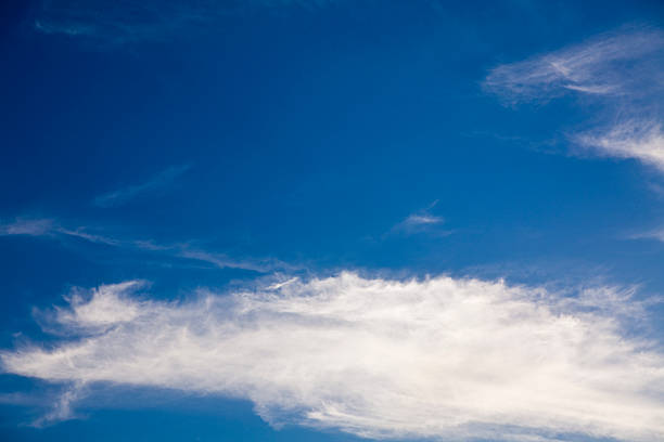 Clouds and blue sky stock photo