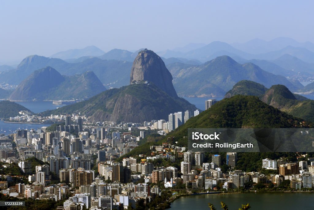 Sugar Loaf Mountain - Lizenzfrei Bauwerk Stock-Foto