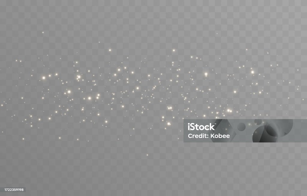 Magic Dust Effects Golden Magic Dust Light Effect Magic Glow Spraying Glowing Particles ...