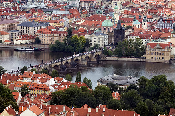 istock Charles Bridge Prague Cityscape Czech Republic 172236130