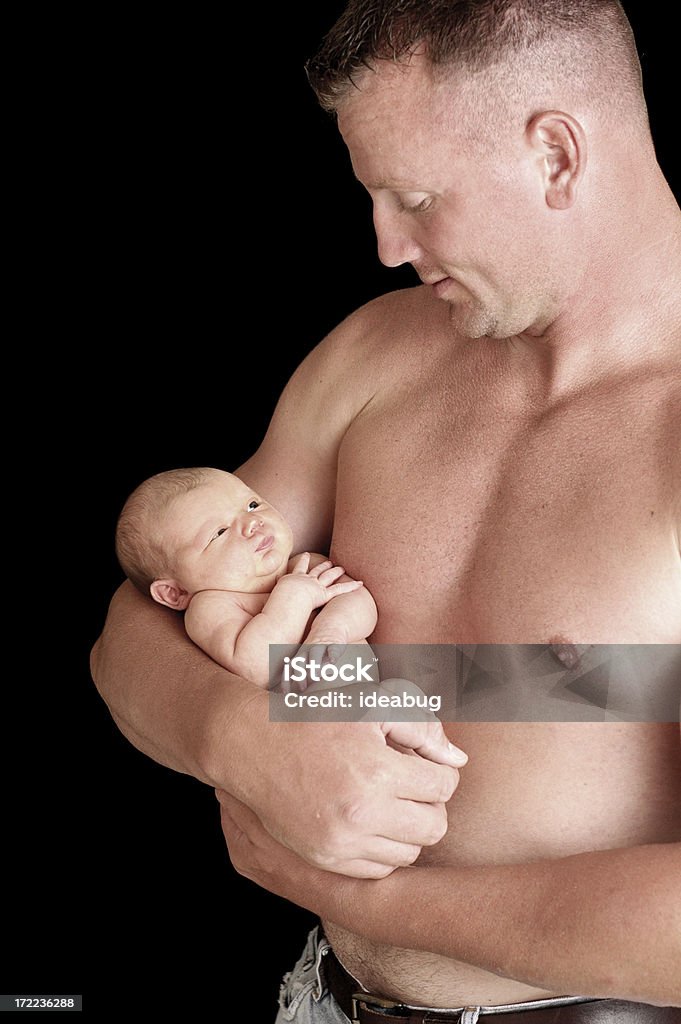Daddy "s bébé - Photo de Adulte libre de droits