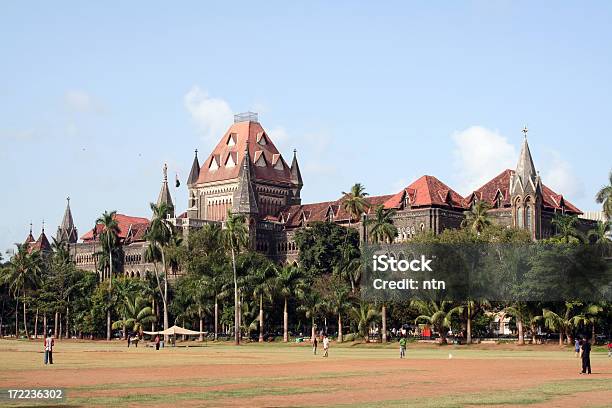 Alta Corte Di Bombay - Fotografie stock e altre immagini di Architettura - Architettura, Caratteristica architettonica, Coloniale