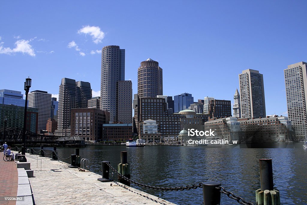 Puerto de Boston - Foto de stock de Aire libre libre de derechos