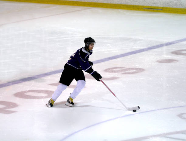 istock Ice hockey game action shot 172236707