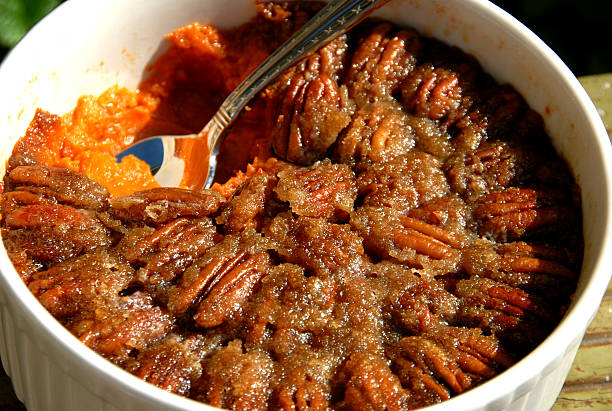 Mashed Sweet Potatoes, Yam Casserole, Thanksgiving Dinner Vegetarian Side Dish