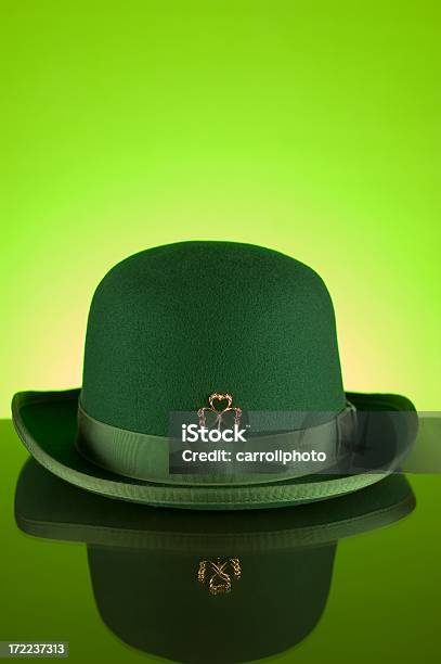 Foto de Irish Chapéucocost Pattys Day e mais fotos de stock de Aba de chapéu - Aba de chapéu, Acessório, Artigo de vestuário para cabeça
