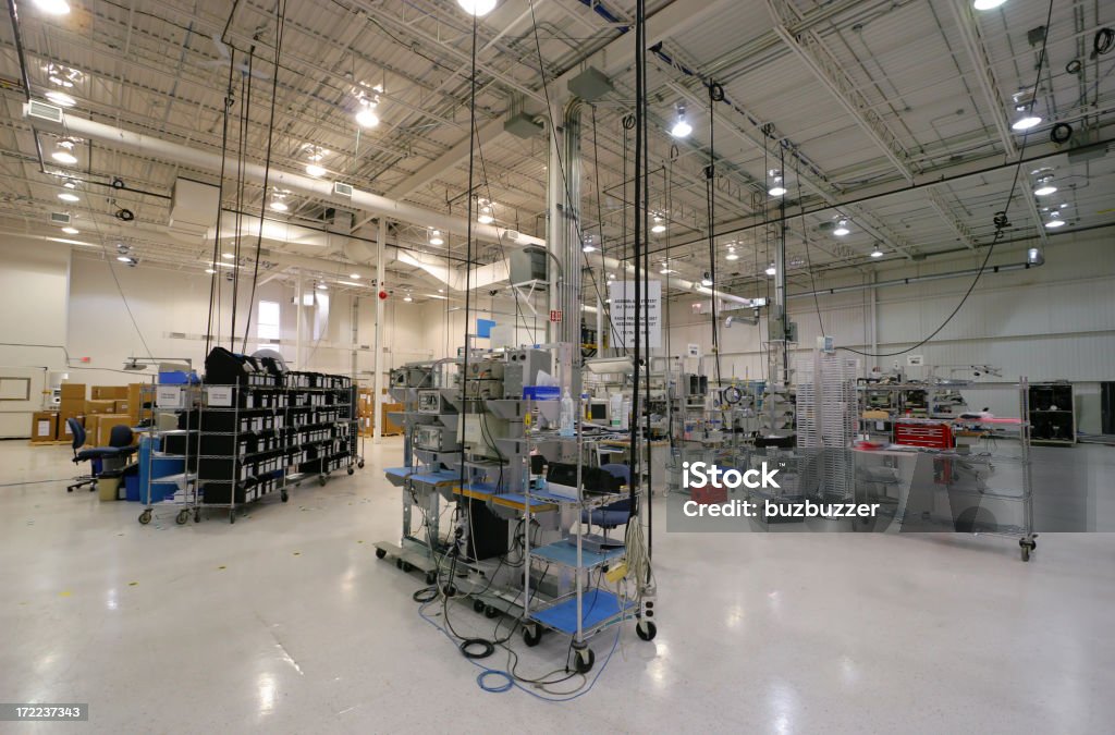 Moderno espacio interno Industrial - Foto de stock de Laboratorio libre de derechos