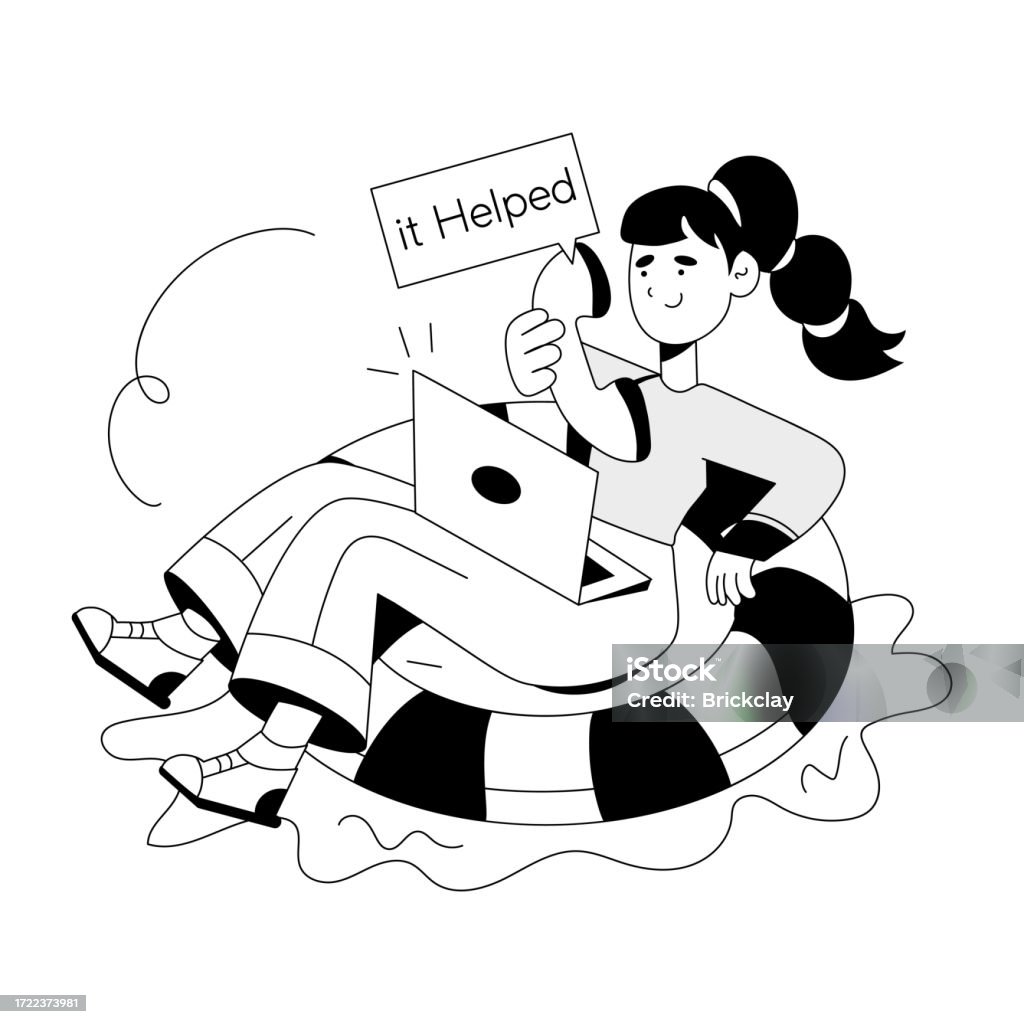 Quick Help Images Customer Help Stock Illustration - Download Image Now - Assistance ...