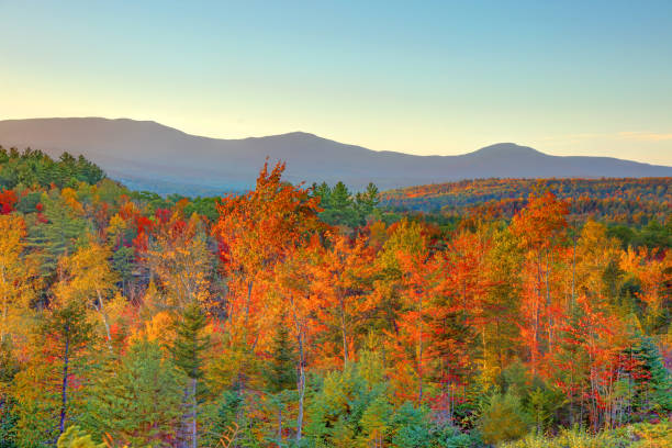 Saddleback Mountain w Rangeley w stanie Maine – zdjęcie