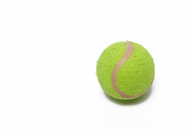 tennis ball stock photo