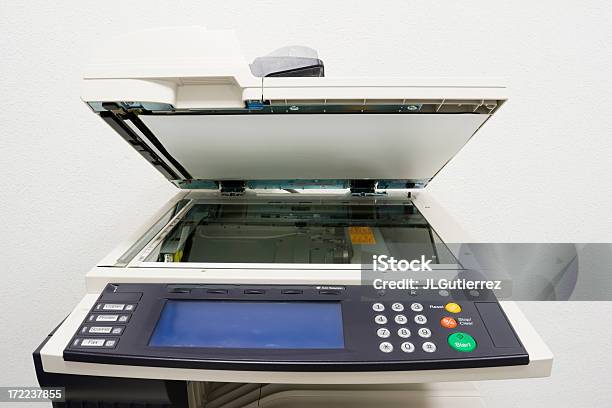 Photocopy Machine Stock Photo - Download Image Now - Photocopier, Computer Printer, Machinery