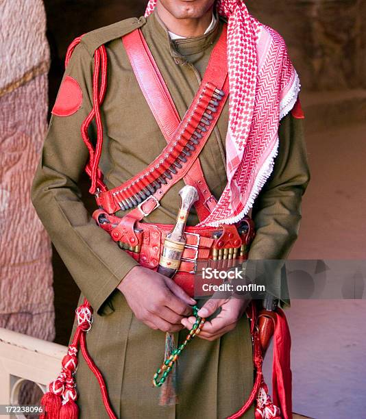 Guardia Di Sicurezza Militare Della Giordania - Fotografie stock e altre immagini di Cintura - Cintura, Giordania - Medio Oriente, Pugnale