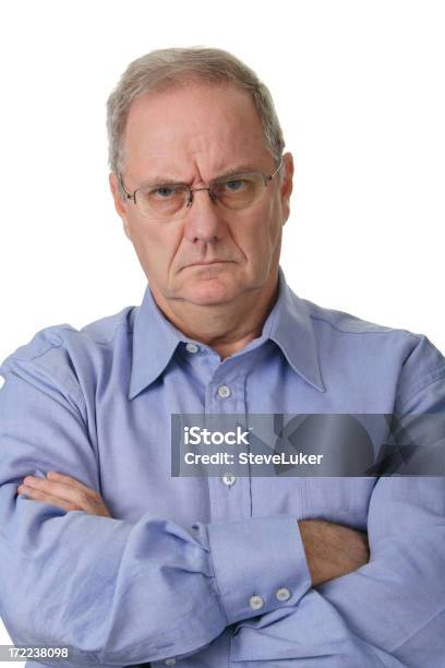 Wütend Geschäftsmann Stockfoto und mehr Bilder von 60-69 Jahre - 60-69 Jahre, Alt, Alter Erwachsener
