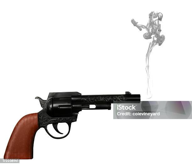 Pistola Para Fumadores Foto de stock y más banco de imágenes de Arma - Arma, Humo - Estructura física, Actividad