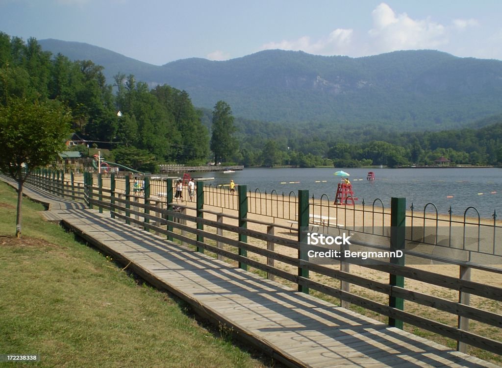 Lake Lure - Lizenzfrei Amerikanisches Kleinstadtleben Stock-Foto