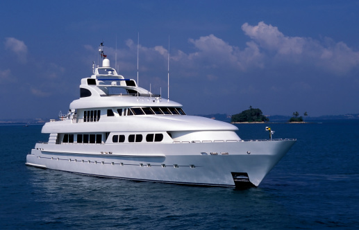 luxury motor yacht riau islands indonesia