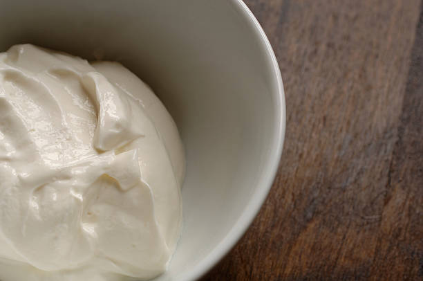 bowl of natural yoghurt