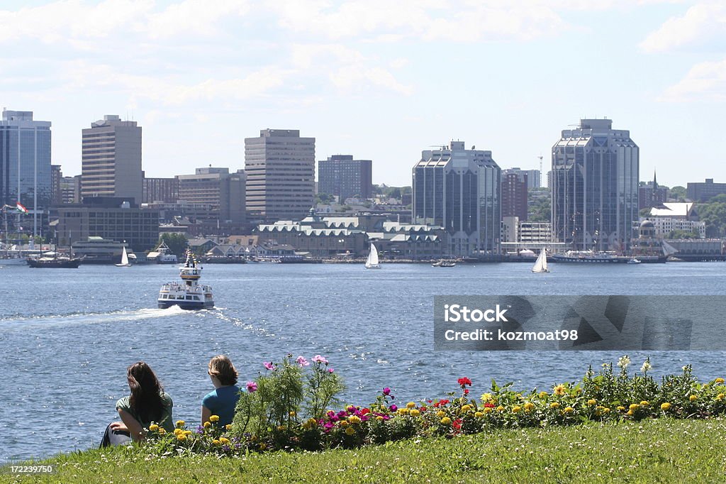 Halifax Harbor en un día de verano - Foto de stock de Municipalidad regional de Halifax - Nueva Escocia libre de derechos