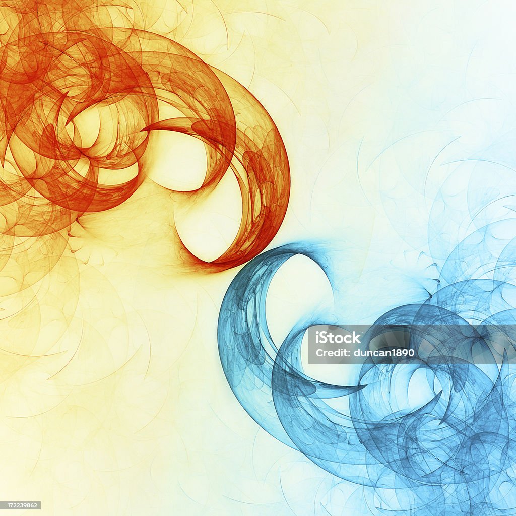 Background XXL Abstract hot and cold background Cold Temperature stock illustration