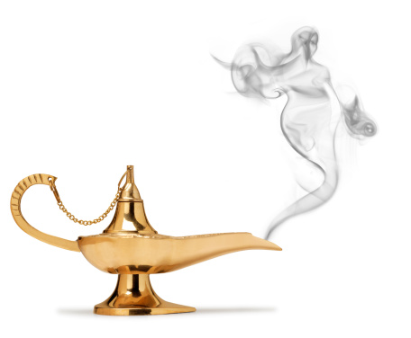 A genie lamp with a genie made from real smokePlease see some similar pictures from my portfolio: