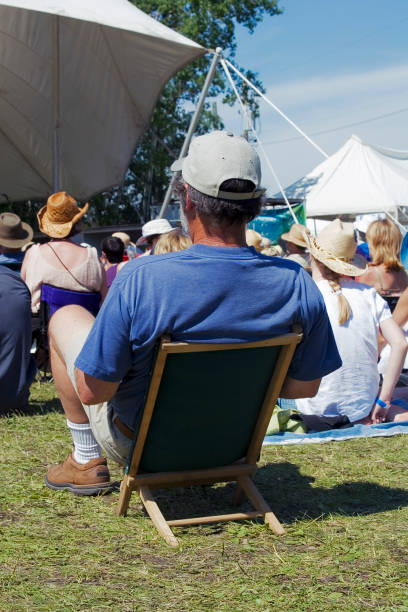 istock Summer Outdoor Audience Sitting. 172240376