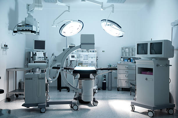 operating room stock photo