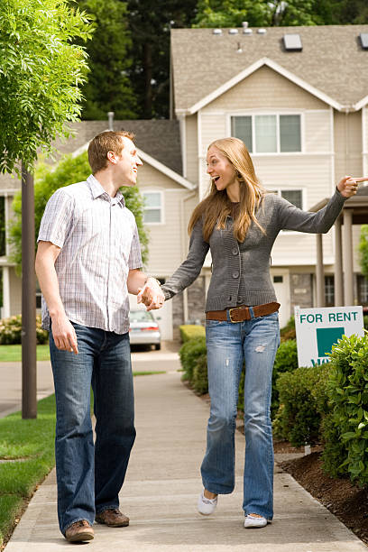 istock fun house shopping couple, cute, attractive, 172240507