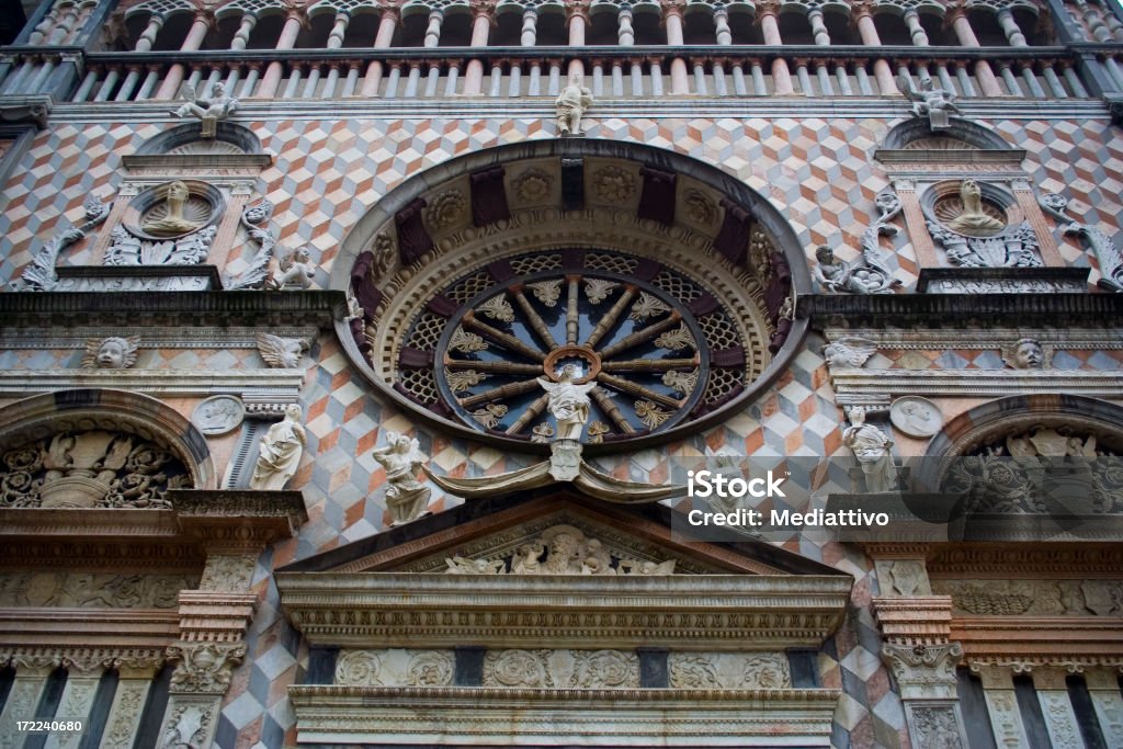 bergamo cathedral Angel Stock Photo