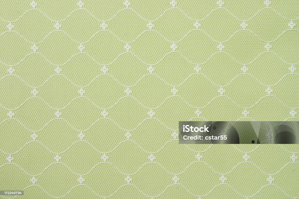 White Lace & Green Background Delicate white lace over light green making a great background. Horizontal image. Backgrounds Stock Photo