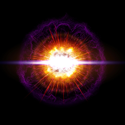 A supernova of an explosion