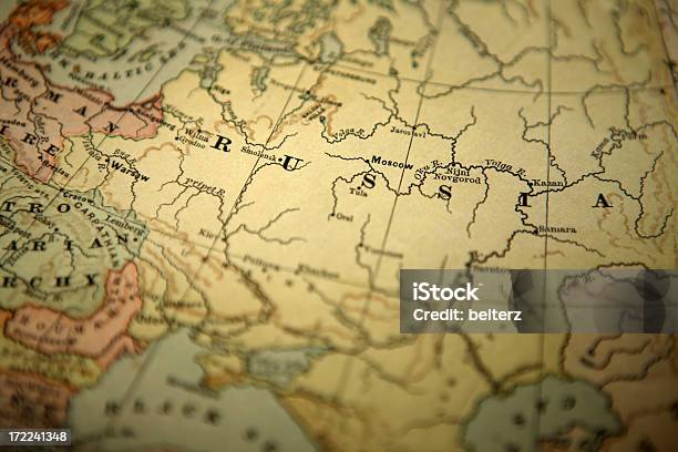 A Rússia - Fotografias de stock e mais imagens de Rússia - Rússia, Mapa, Antiga União Soviética