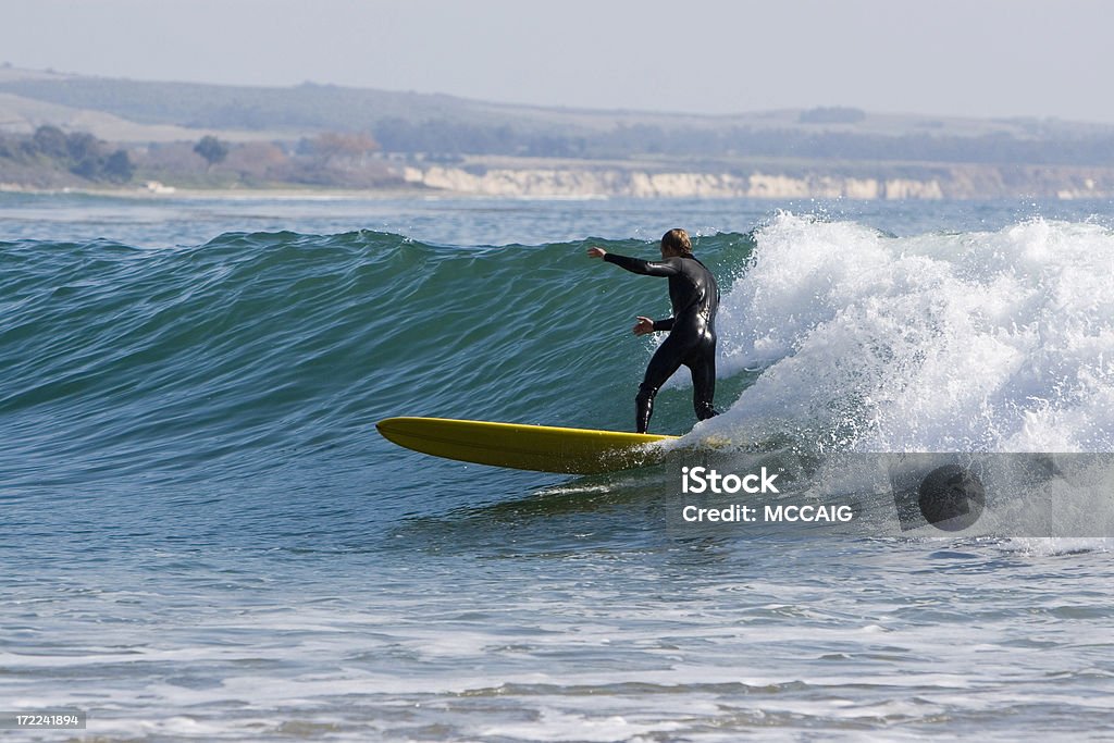 LONGBOARDER - Royalty-free Surf Foto de stock