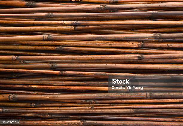 Textura De Bambú Un Asiático Y Japoneses Y Chinos Naturales De Fondo Foto de stock y más banco de imágenes de Asia