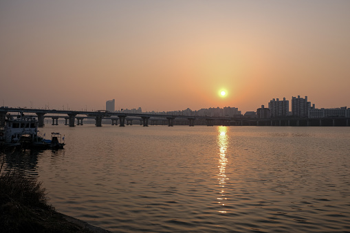 Sunset in Seoul