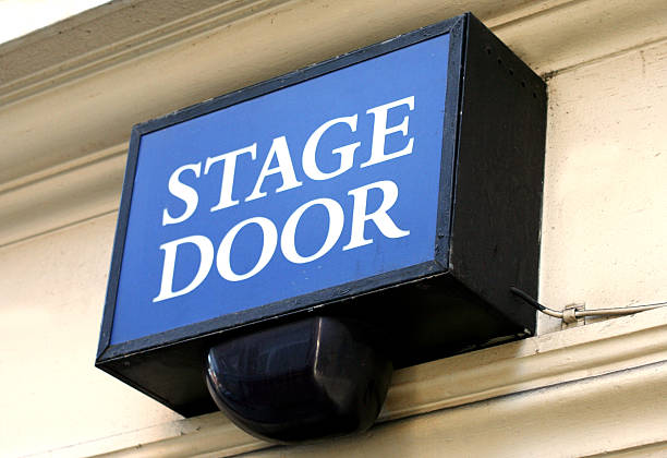 istock Stage Door - Theatre Entrance Sign 172242913