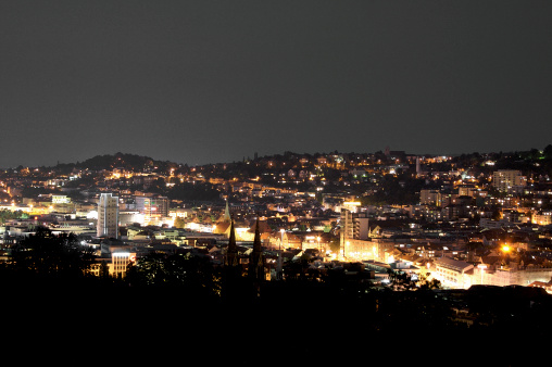 Stuttgart at night