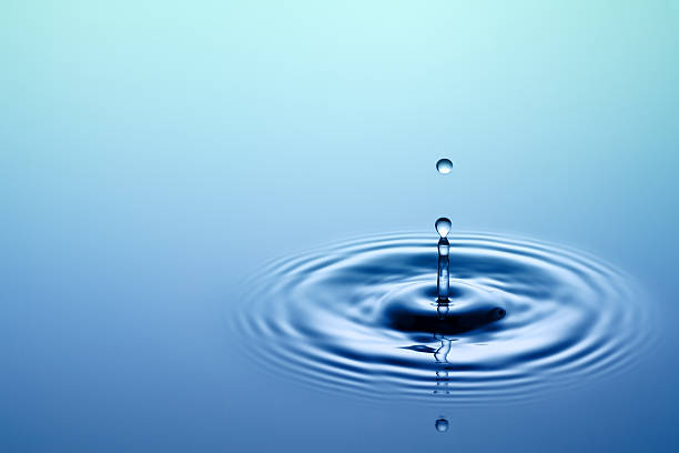 Drop of water stock photo