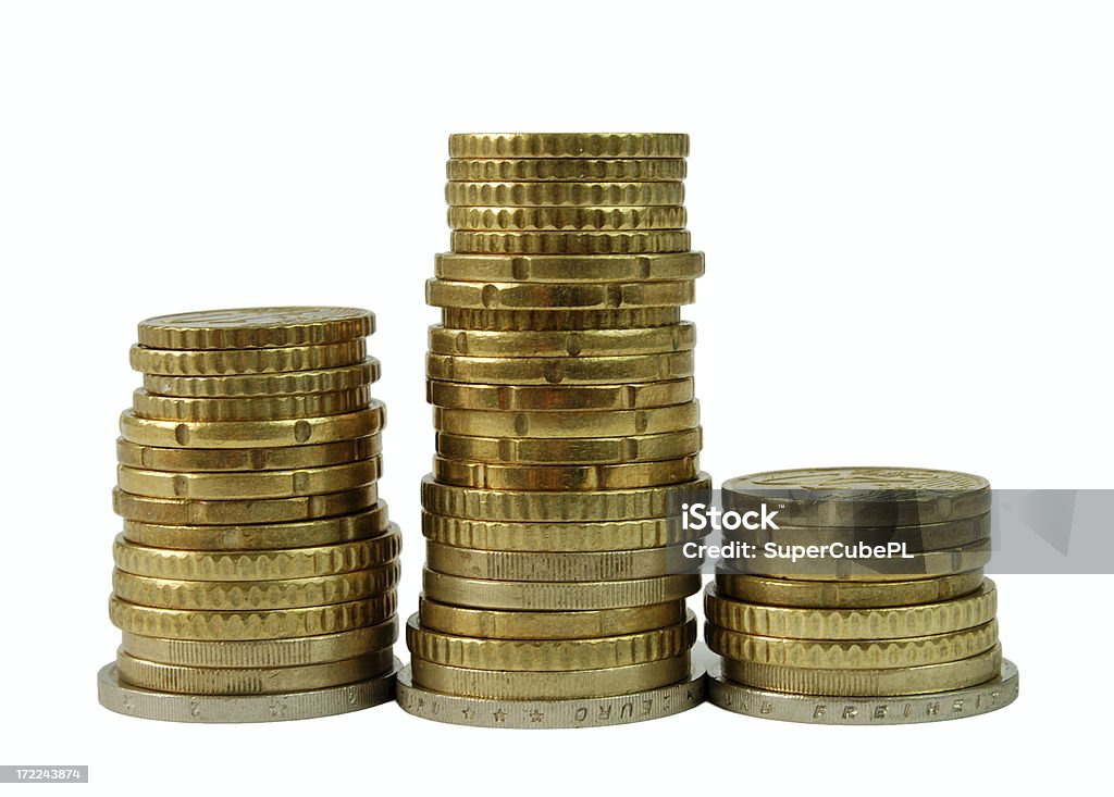 Montón de monedas - Foto de stock de Actividad comercial libre de derechos