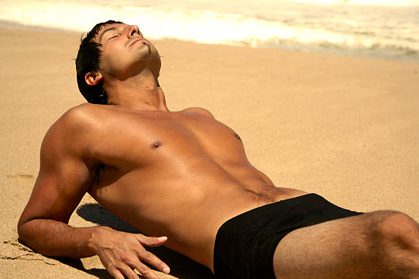 istock Sexy man on the Beach 172243999