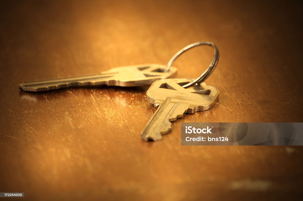 Haus Schlüssel - Lizenzfrei Der Schlüssel zum Erfolg Stock-Foto