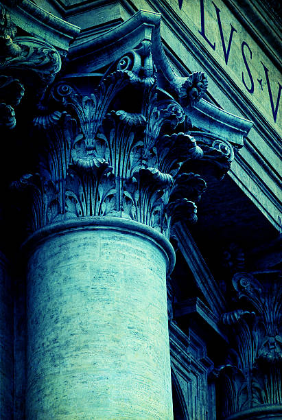 colonne romane - it01 foto e immagini stock