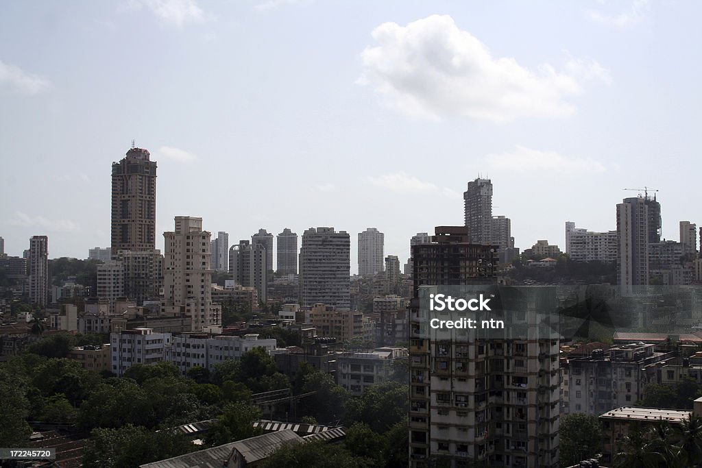 Residenziale Alto si erge a Mumbai - Foto stock royalty-free di Mumbai