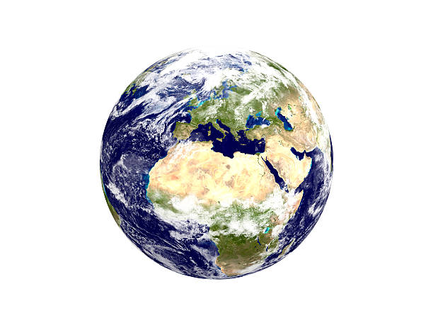 earth ii/xxl-европа & африка - spain map three dimensional shape cartography стоковые фото и изображения