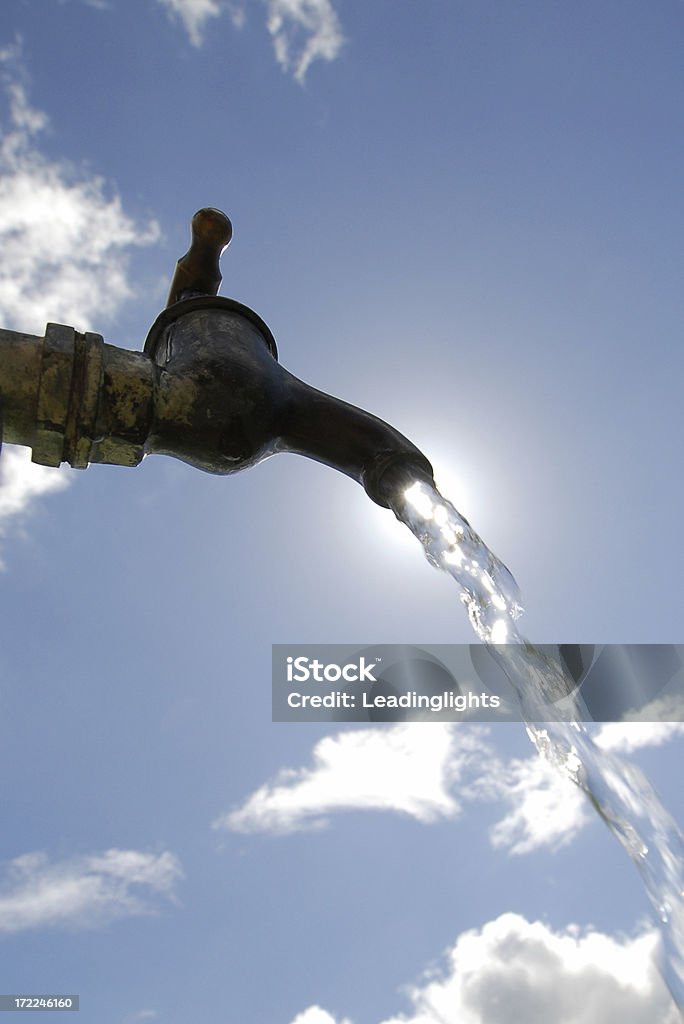 Tocca acqua#1 - Foto stock royalty-free di Acqua