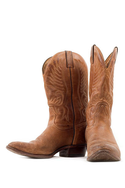 Cowboy Boots stock photo