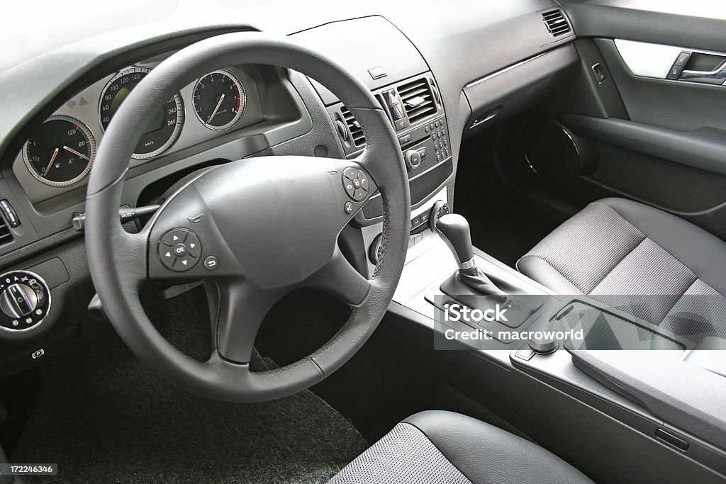Wnętrze samochodu - Zbiór zdjęć royalty-free (Samochód)