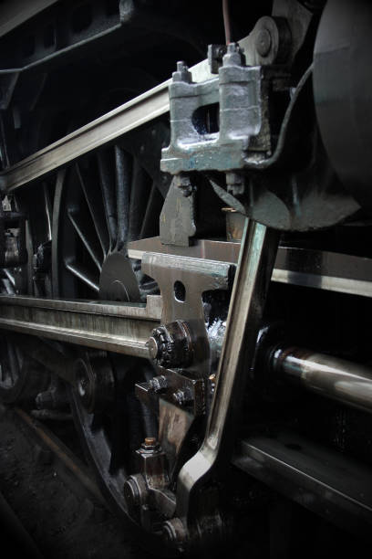 istock Running gear of Black 5 steam engine 5212 172246458