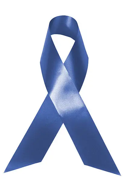 Photo of Blue awareness ribbon