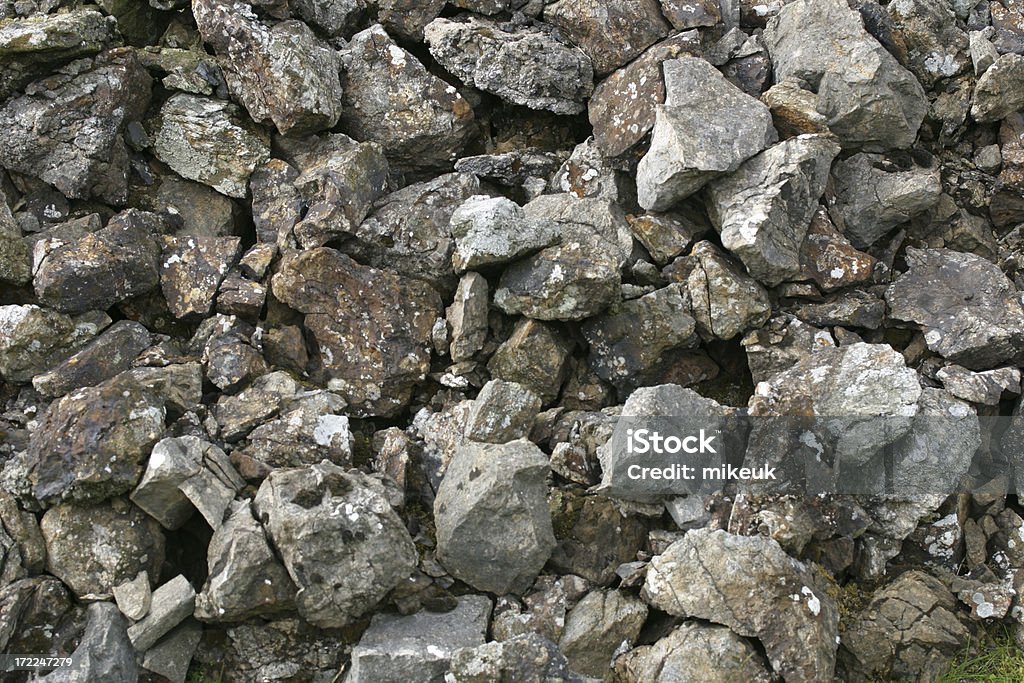 Pilha de pedras de calcário - Foto de stock de Amontoamento royalty-free