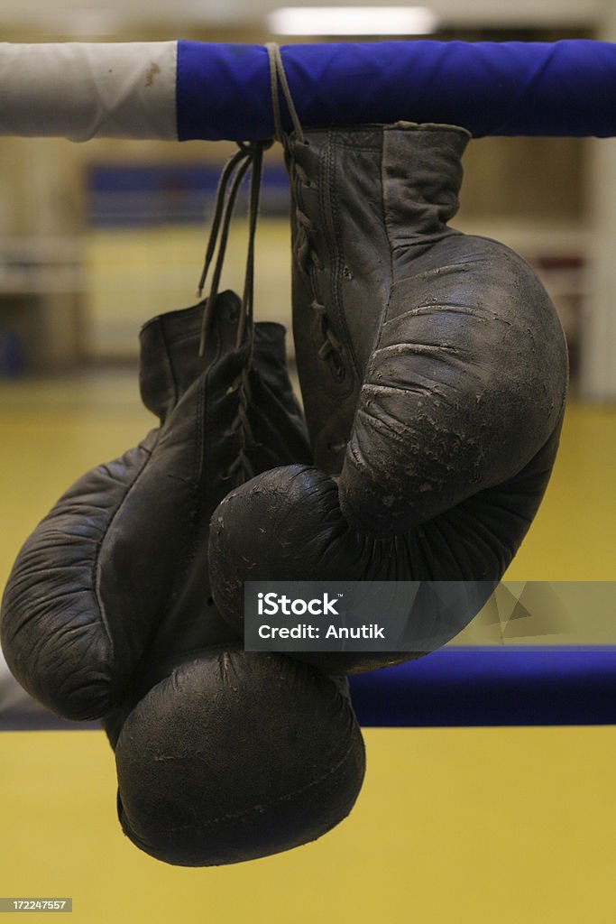 Boxhandschuh-auf den ring - Lizenzfrei Boxen - Sport Stock-Foto